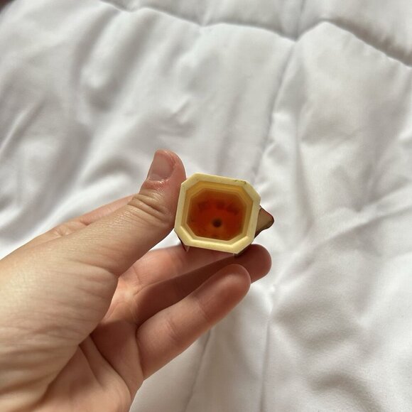 5" Tall Vintage Infant Of Prague Dashboard Statue Made In Hong Kong Jesus - Picture 5 of 6